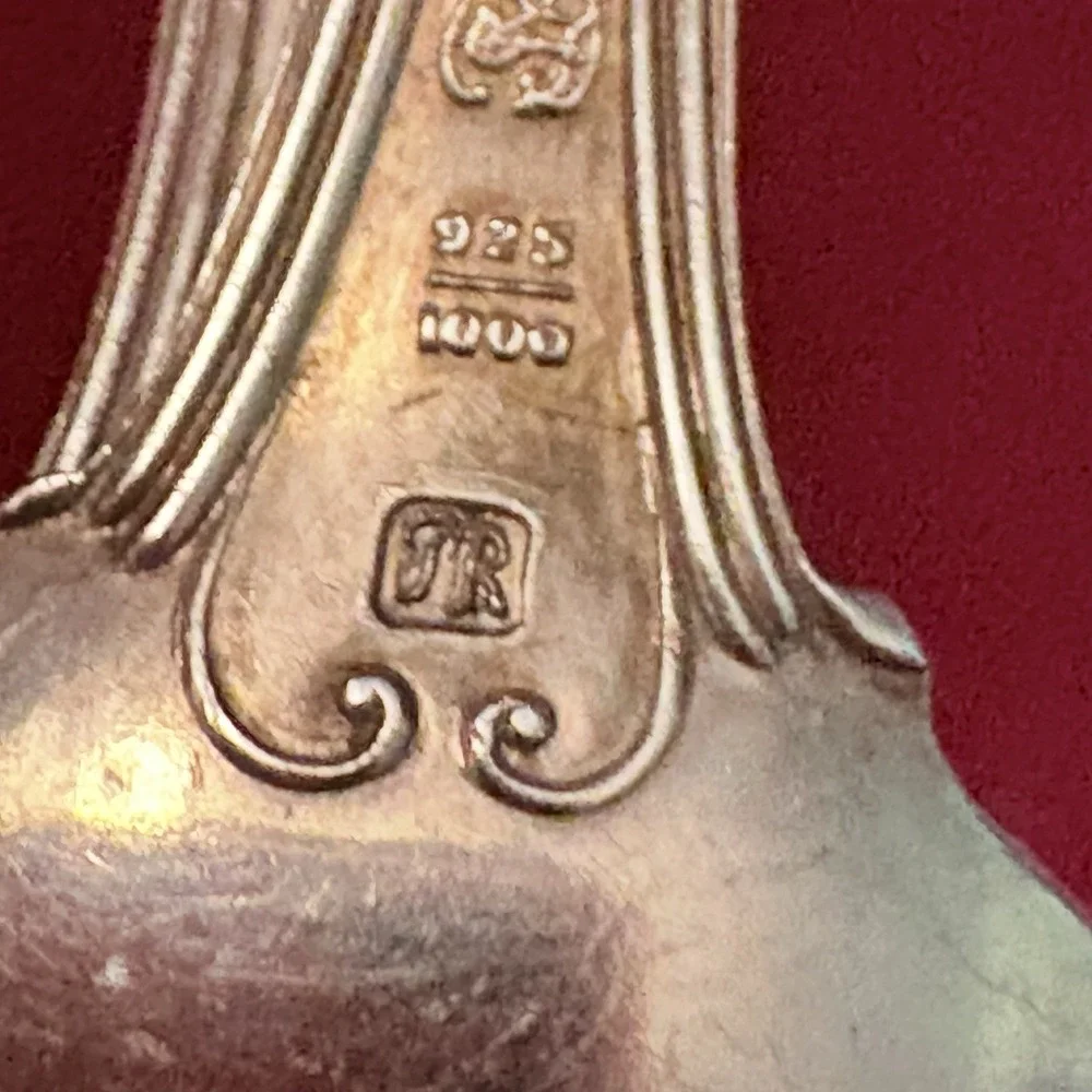 Towle Paul Revere Sterling Silver Teaspoons Set of 3 No Monogram 1906 Pattern